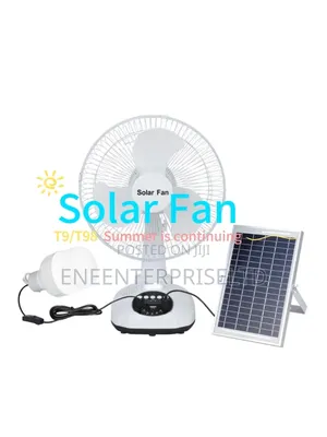 Rechargeable Solar Fan for Sale
