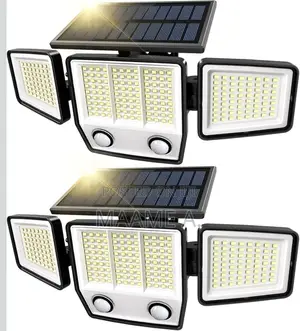 2 Solar Outdoor Lights