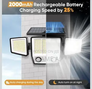 2 Solar Outdoor Lights