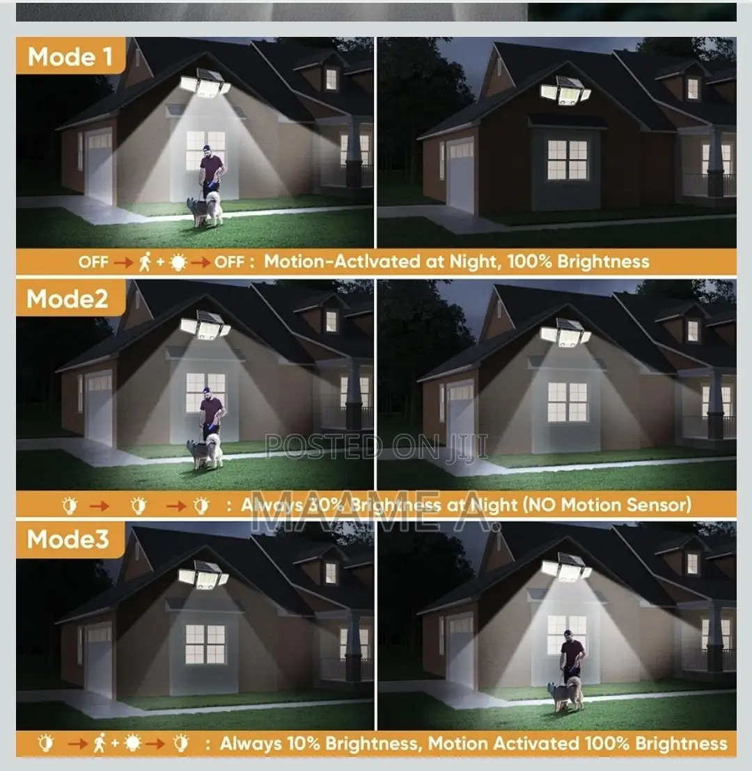 2 Solar Outdoor Lights