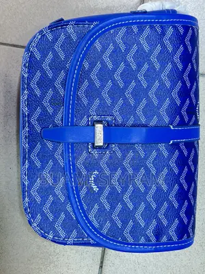 Goyard Blue Bag