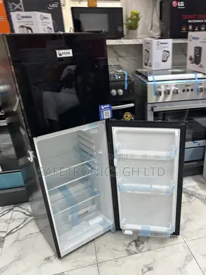 Kindly Buy Black Glass 2 Doors Top Freezer Pearl Refrigerator