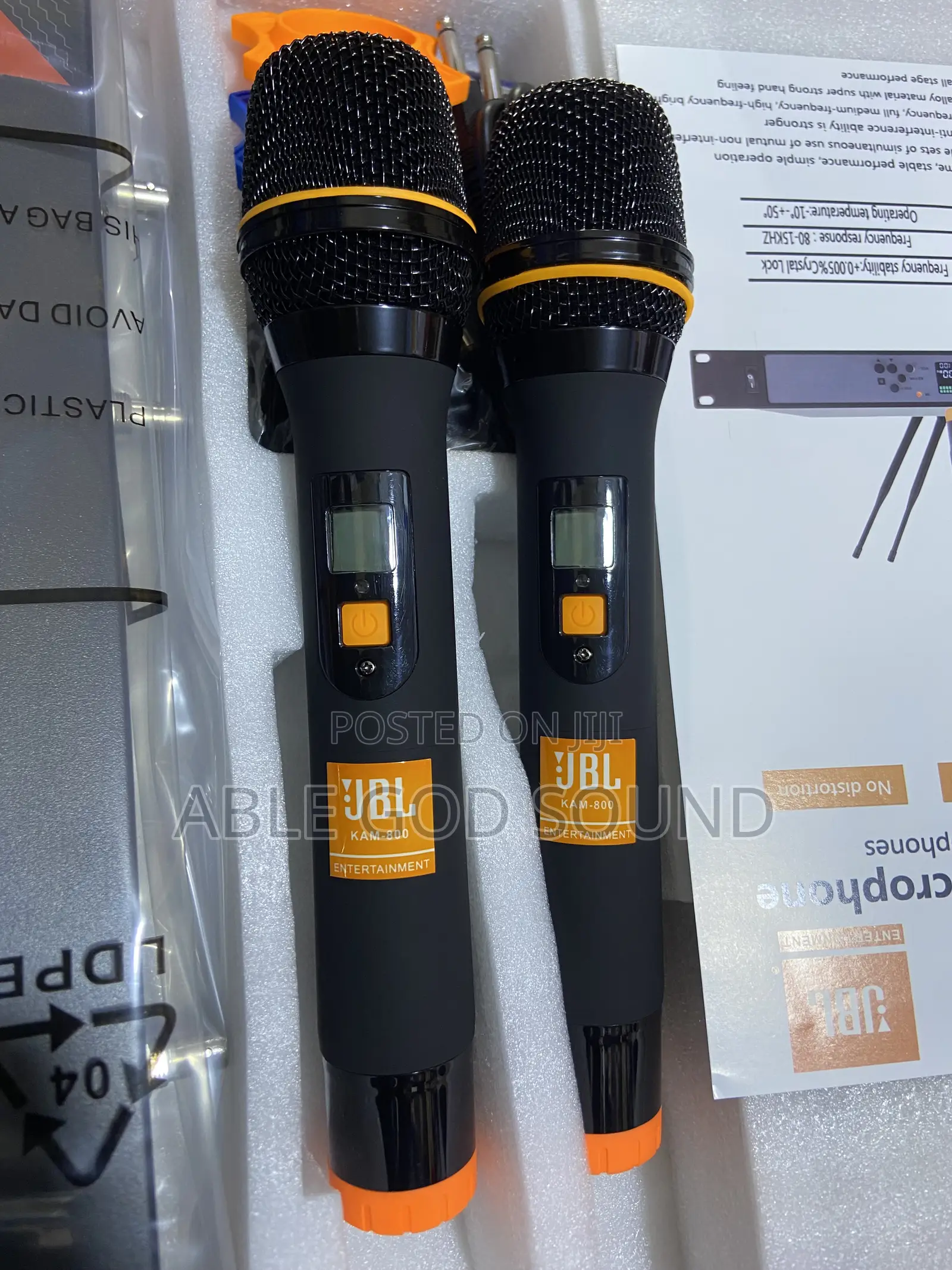 Kam-800 JBL Digital Wireless Microphone