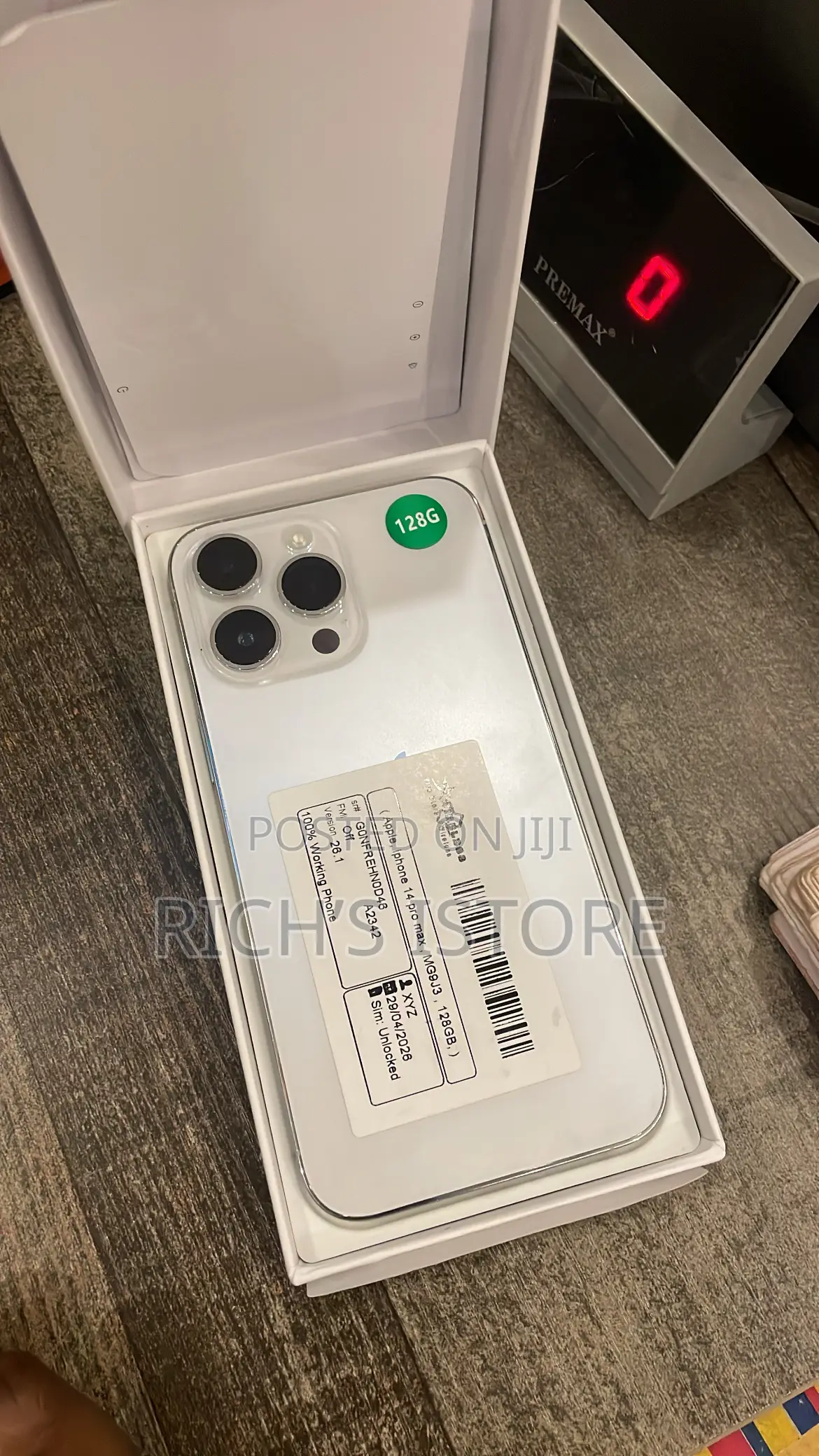 New Apple iPhone 14 Pro Max 128 GB White
