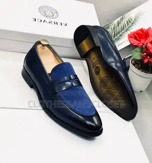 Navy Blue Loafers