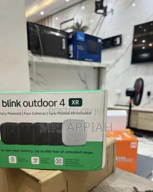 Super Durable Blink Outdoor Cam 4(Black) 