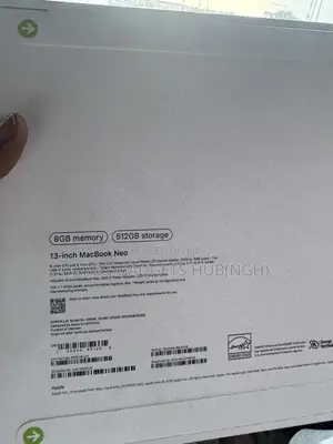 New Laptop Apple MacBook Neo 2026 8GB Intel SSD 512GB