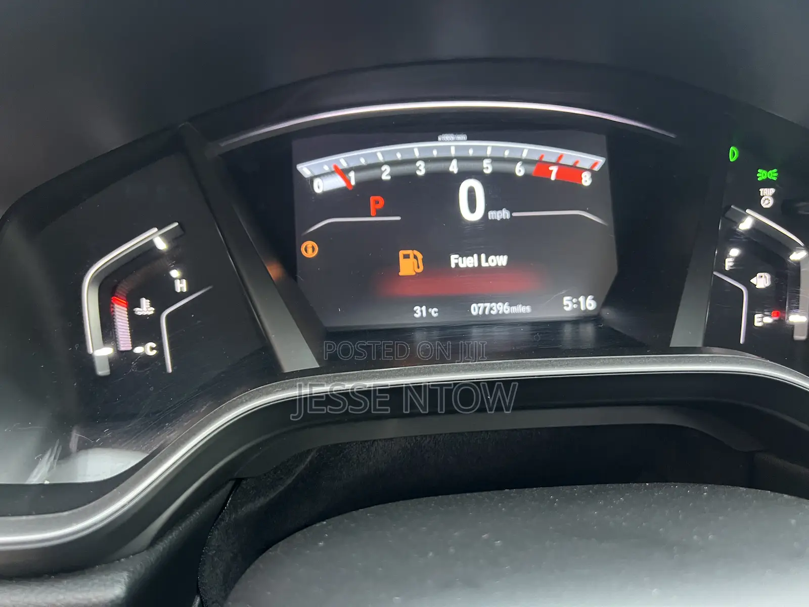 Honda CR-V Touring 2021 Blue