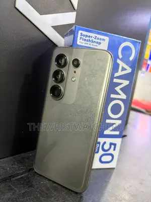 New Tecno Camon 50 Pro 256 GB Black