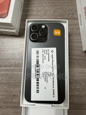 Apple iPhone 16 Pro Max 256 GB Black