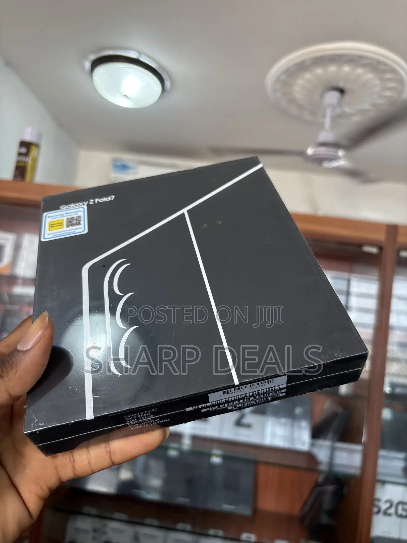 New Samsung Galaxy Z Fold7 256 GB Black