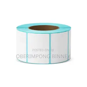 Sticker Paper Rolls 50x25mm (200 Stickers on a Roll)