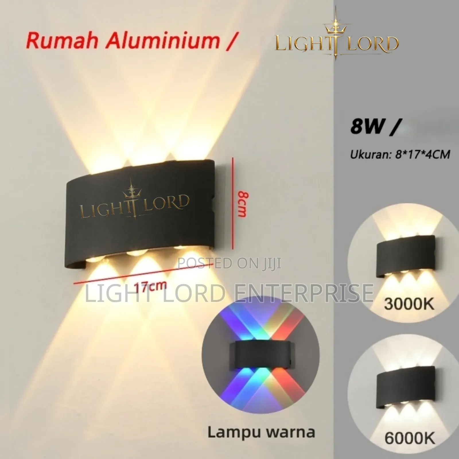 Index Aluminum Body Led Wall Light