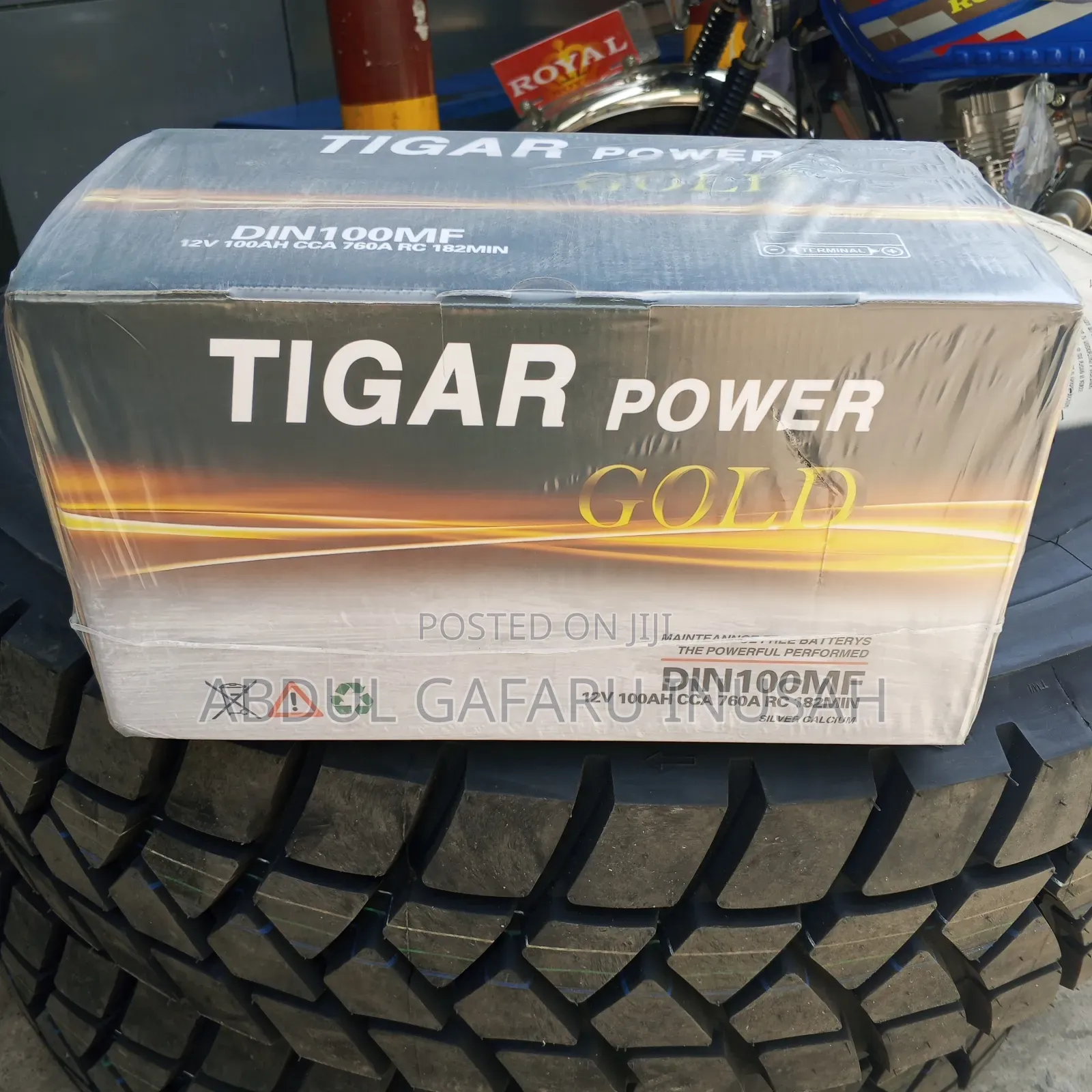 Car Tyres,Battery And Machine's