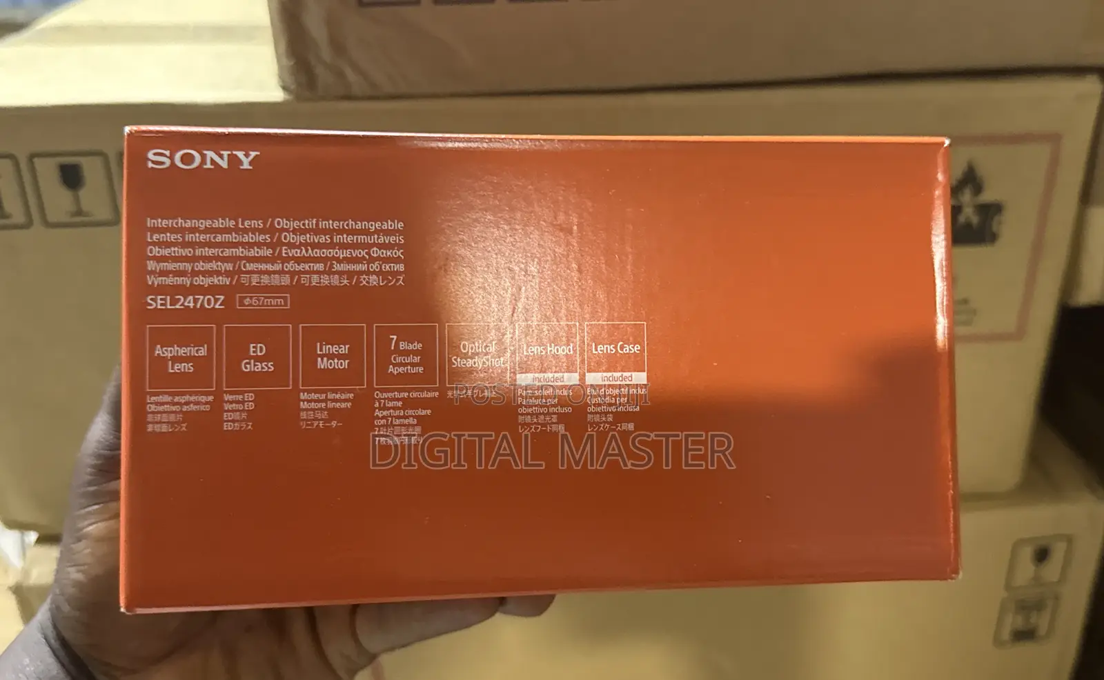 Sony Vario-tessar T* Fe 24-70mm F/4 Za Oss Lens