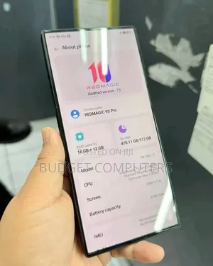 ZTE nubia RedMagic 9S Pro 512 GB Black