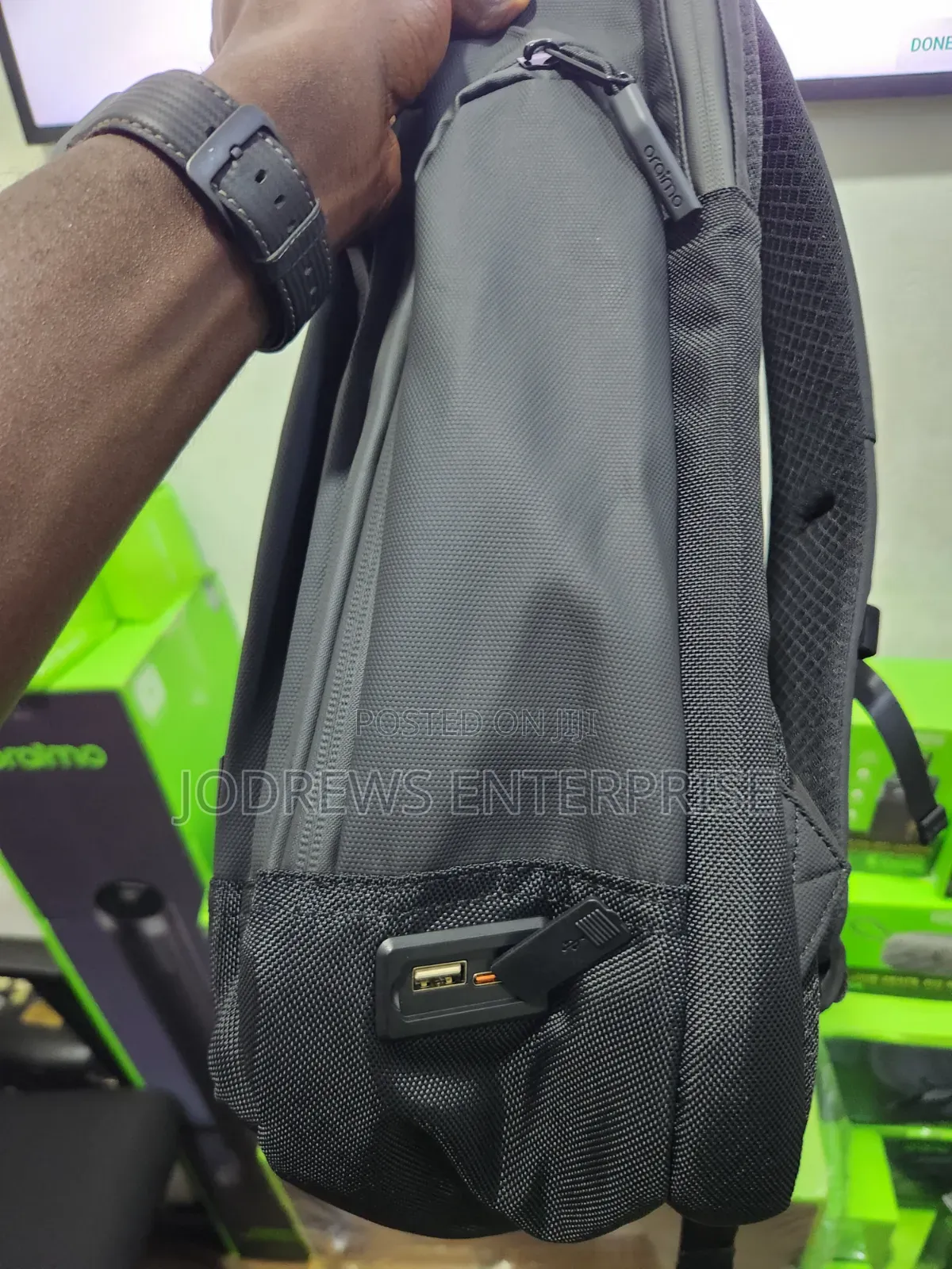 Oraimo Spaceflow Spacious Waterproof Backpack