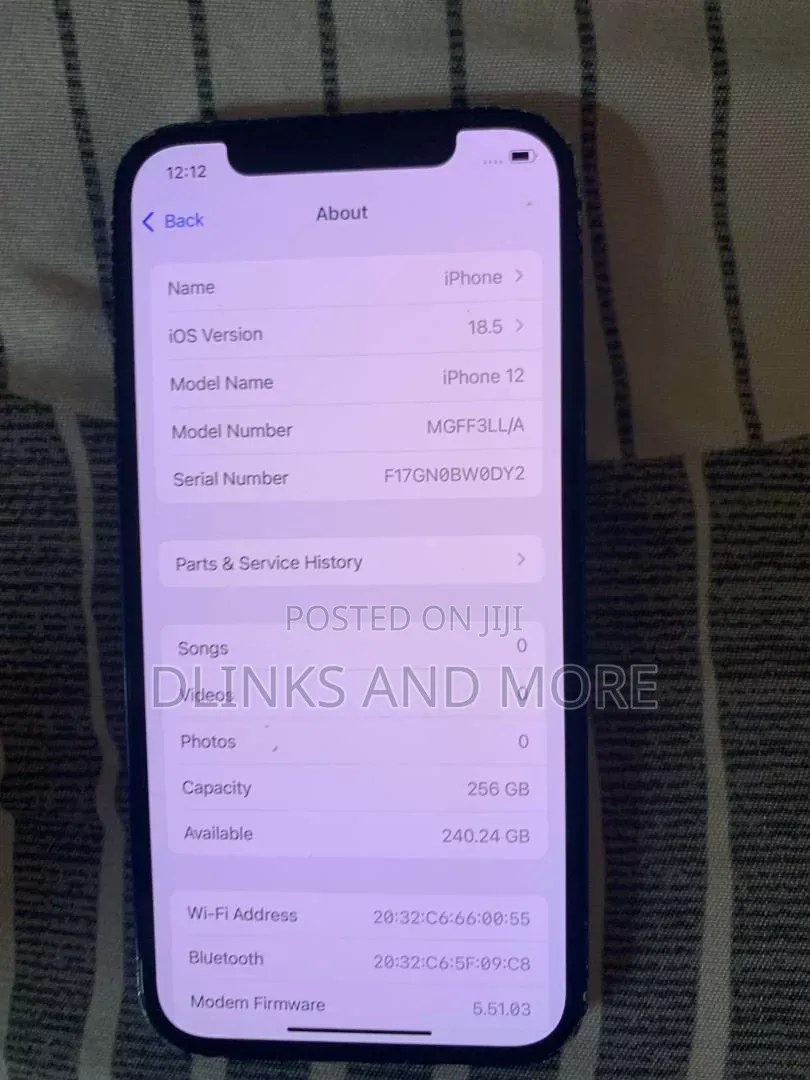 Apple iPhone 12 256 GB Blue