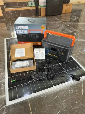 Solar Energy System for Portable Power Station