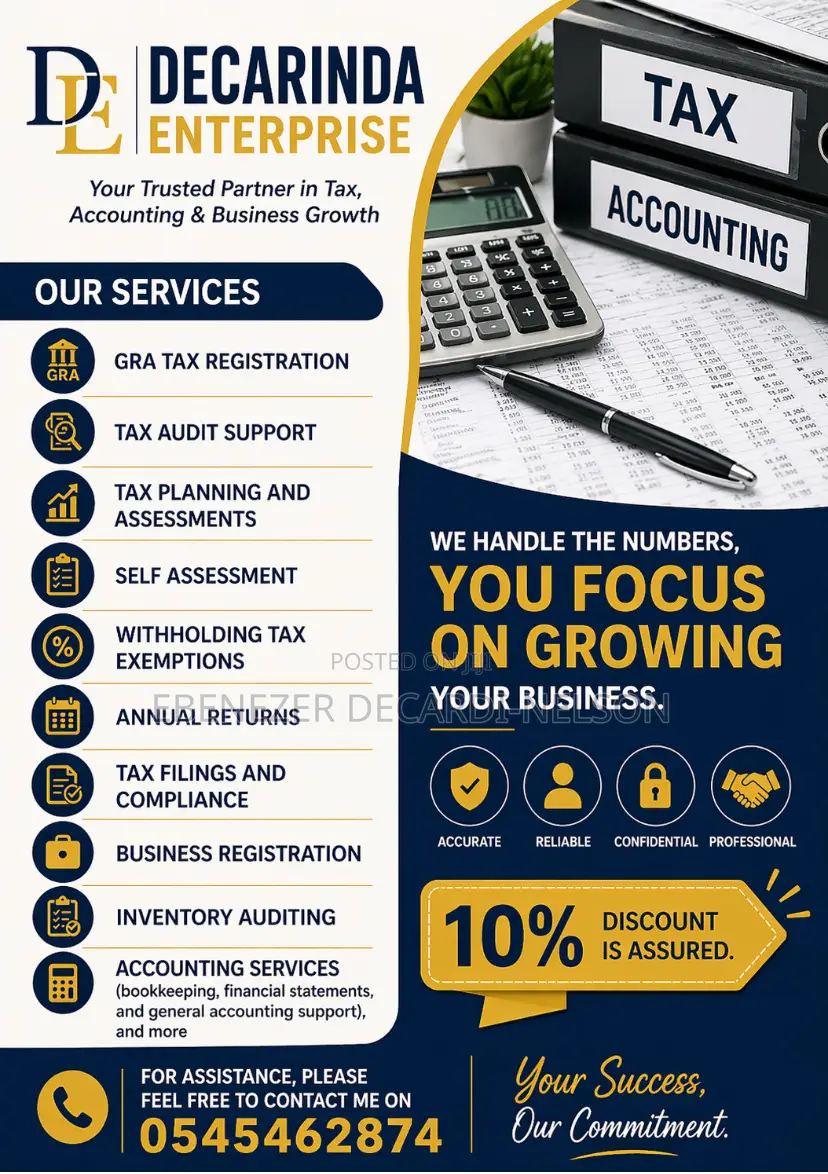 Professional Tax Accounting Services Available