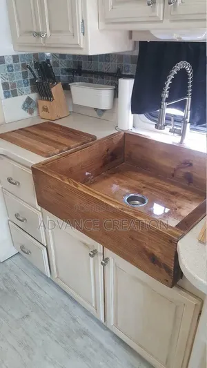 Unique Wooden Sinks