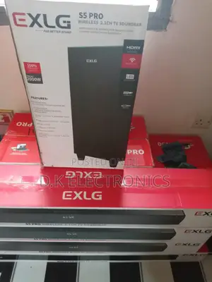 2026 New Exlg S5 Pro Deep Bass Wireless Tv Soundbar