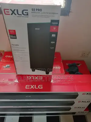 2026 New Exlg S5 Pro Deep Bass Wireless Tv Soundbar