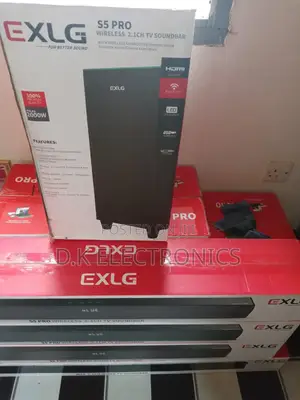 2026 New Exlg S5 Pro Deep Bass Wireless Tv Soundbar
