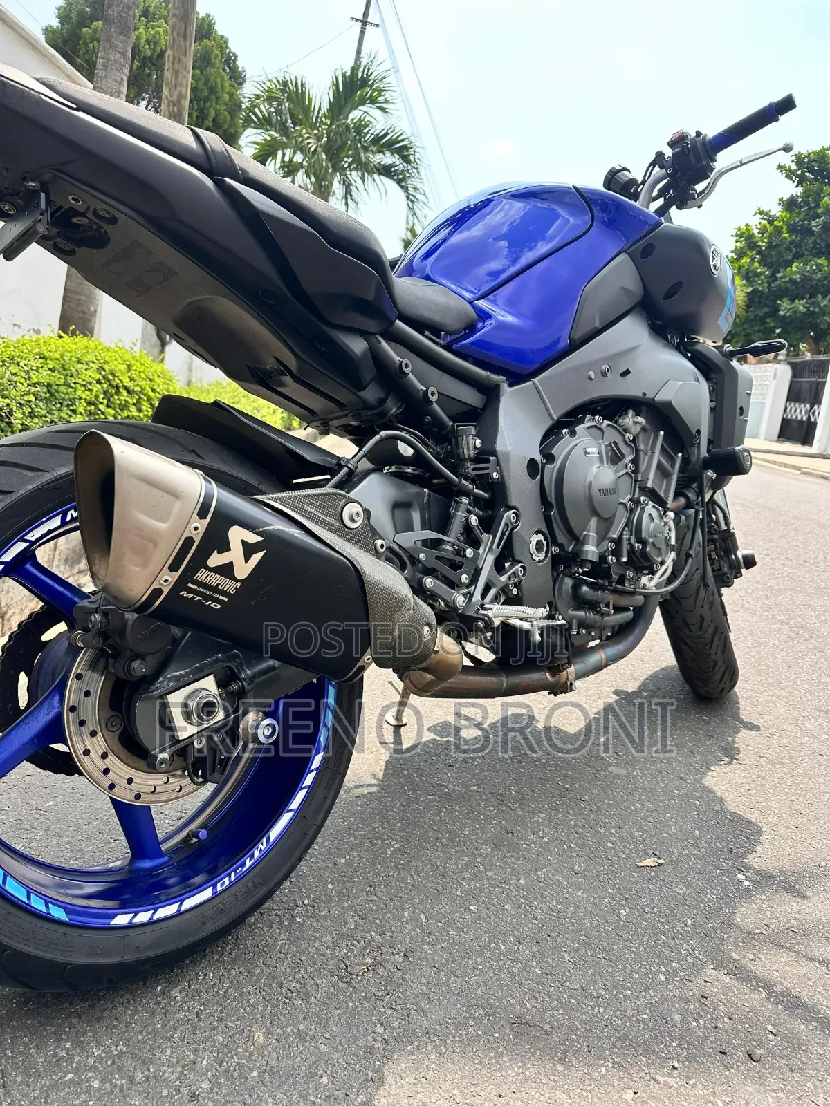 Yamaha FZ 2025 Blue