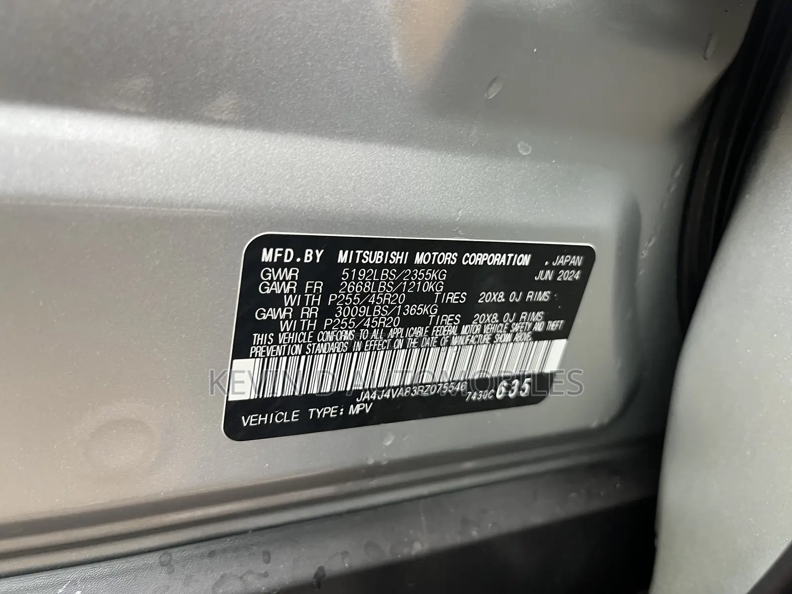 Mitsubishi Outlander SE 2024 Silver