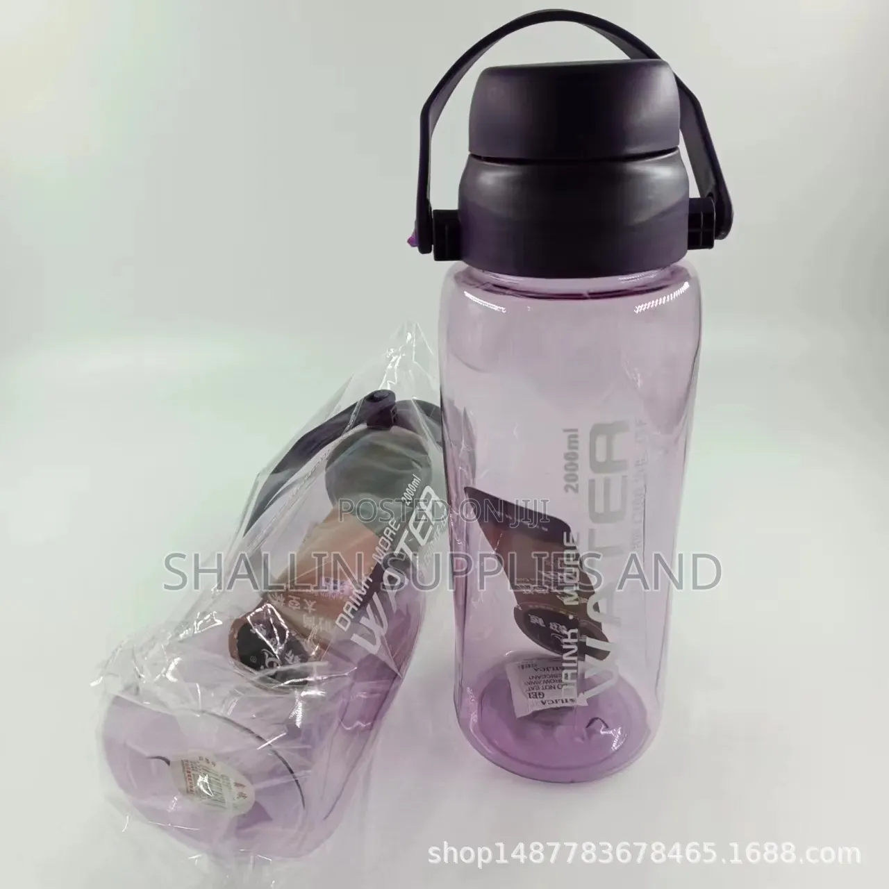 2l Large Capacity Water Bottle - Perfect for Students Gym