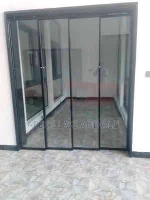 Frameless Manual Sliding Double Door