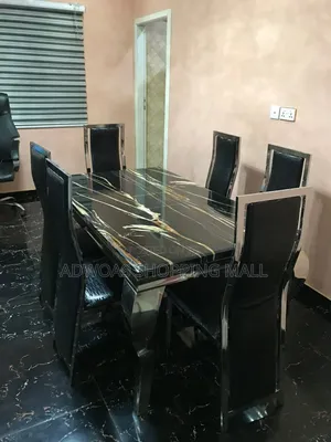 Executive Marble Dining Set(6 Seater)