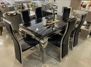 Executive Marble Dining Set(6 Seater)