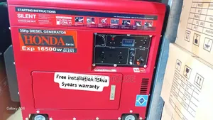 Honda 15kva 16.5kw Diesel Generator–Powerful Backup 16500watts