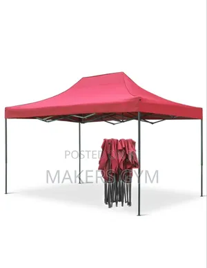 Canopy Tent Easy to Setup Water Resistant (Red)