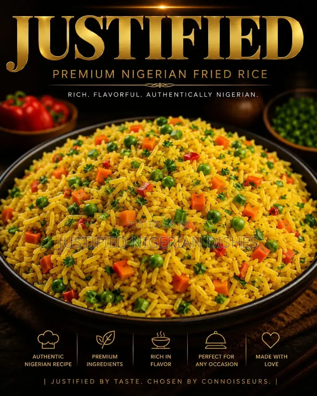 Nigeria Authentic Jollof Rice