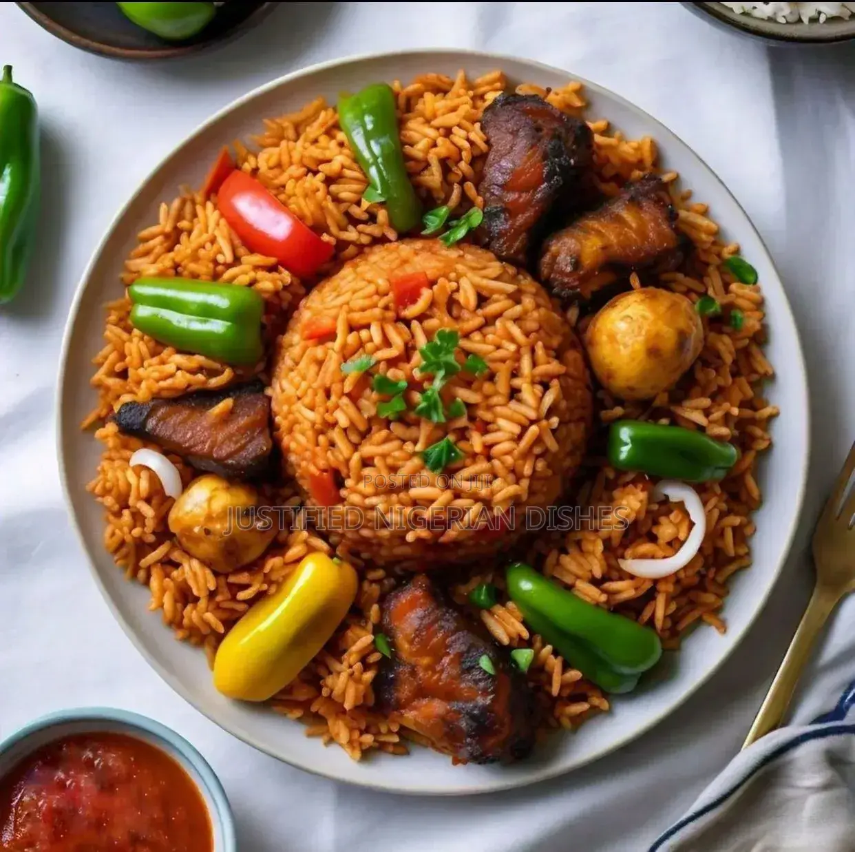 Nigeria Authentic Jollof Rice