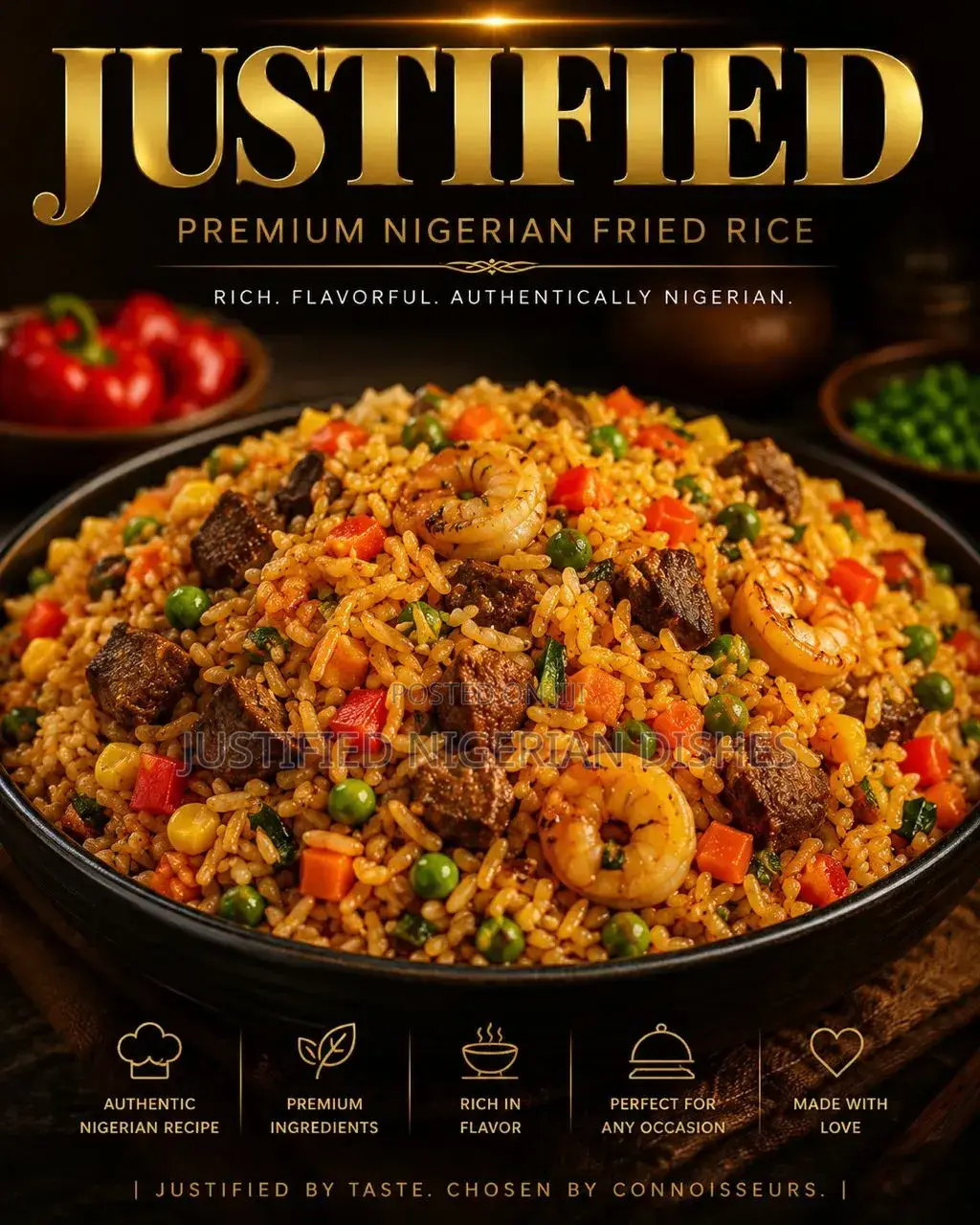 Nigeria Authentic Jollof Rice
