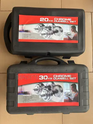 Chrome Adjustable Dumbbells 20kg