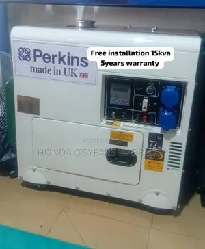 Perkins 15kva Silent Diesel Generator With Ats