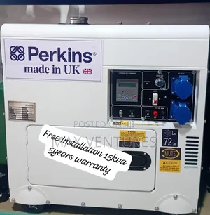Original Perkins 15kva Diesel Gen – Reliable Fuel Efficient15kva