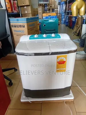 Nasco 5kg Twin Tub Washer – Quick and Clean Wash