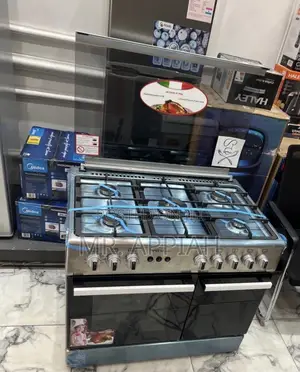 Extremely Quality Mediatech Glass Lid 5 Gas Burner With Grill 