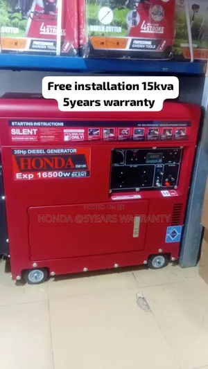 Honda 15kva 16500w Diesel Generator – High Performance