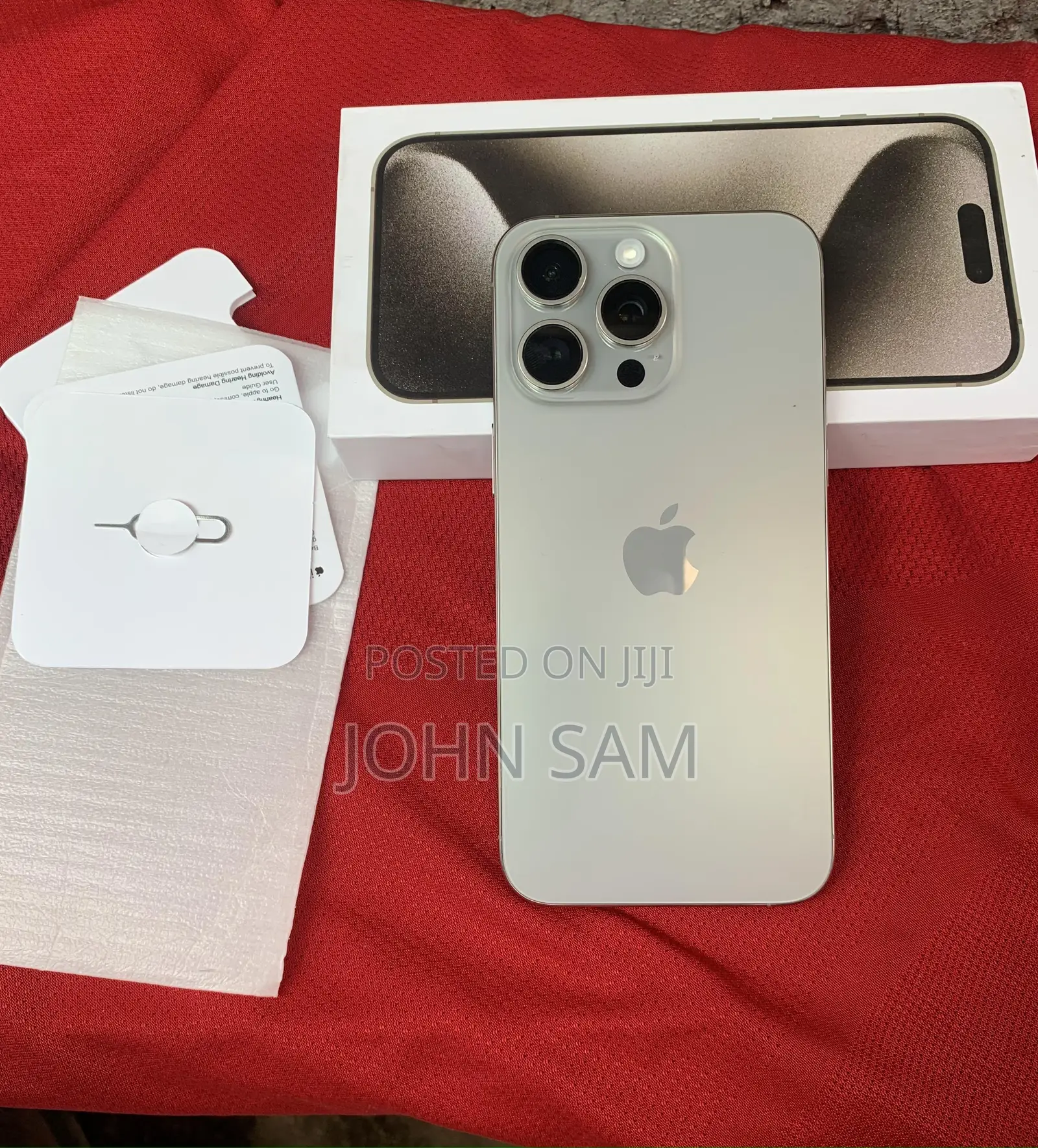 Apple iPhone 15 Pro Max 512 GB Silver