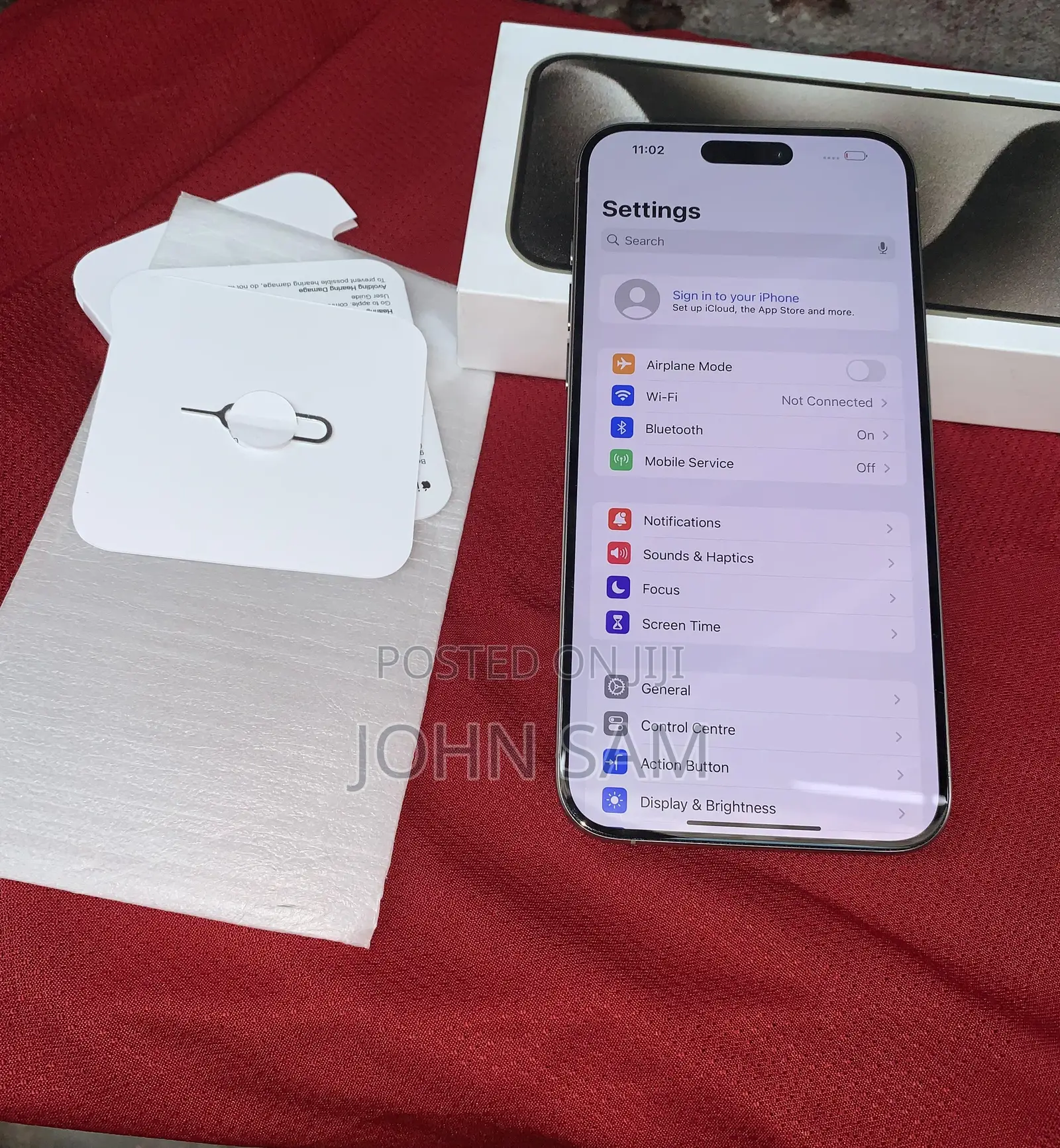 Apple iPhone 15 Pro Max 512 GB Silver
