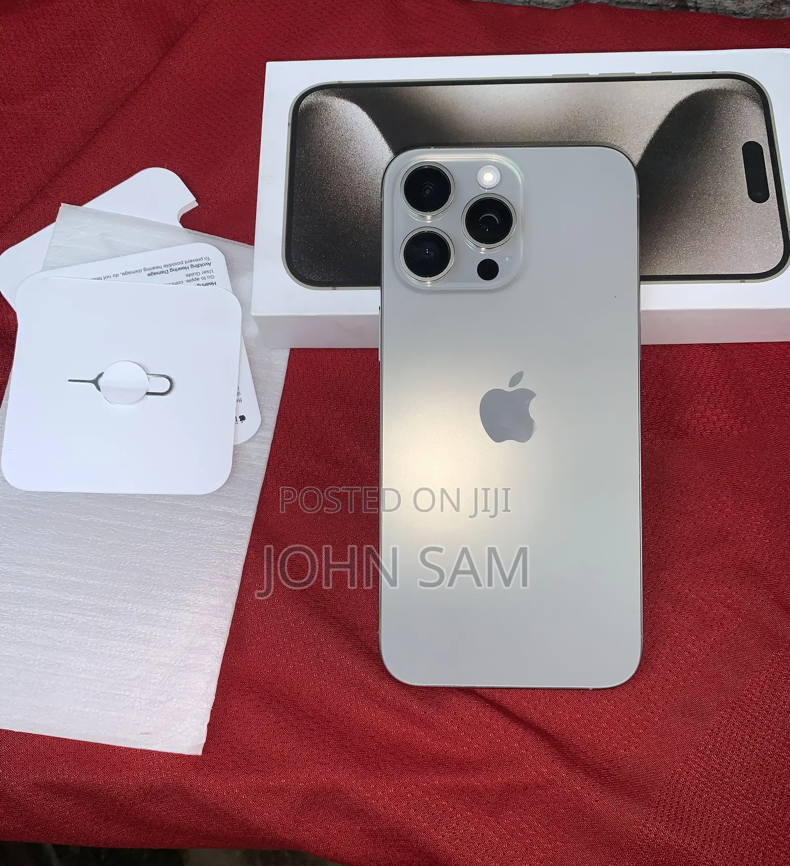 Apple iPhone 15 Pro Max 512 GB Silver