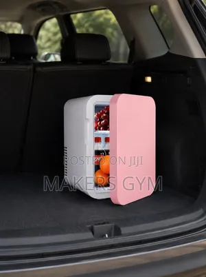 8l Mini Portable Car Refrigerator (Pink)