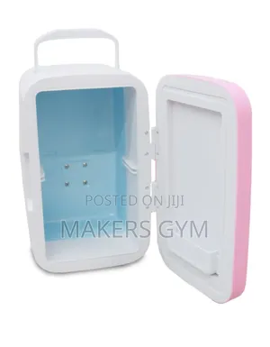 8l Mini Portable Car Refrigerator (Pink)